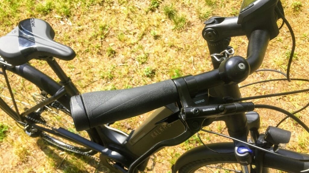 Nahaufnahme des Kalkhoff Endeavour 3.B Move LB 2020 E-Trekkingbike Lenkers.