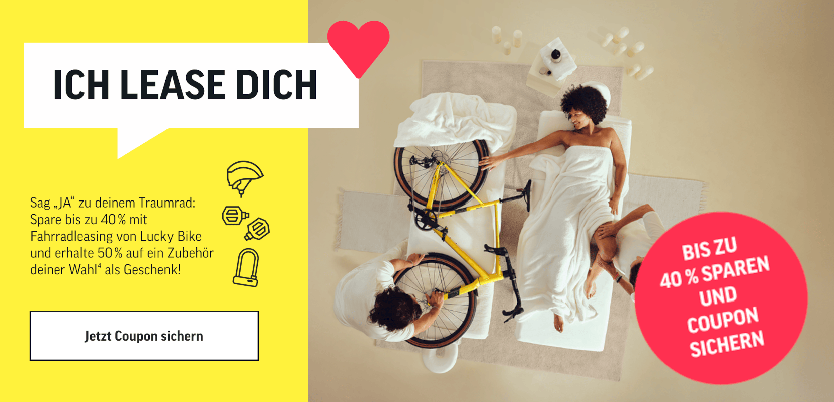 Fahrräder bei Lucky Bike günstig leasen