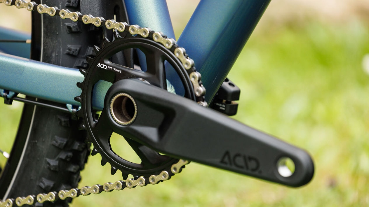 Cube Aim Modelle Neuheiten 2027 im Vergleich AIM SLX FE Detailbild Kette