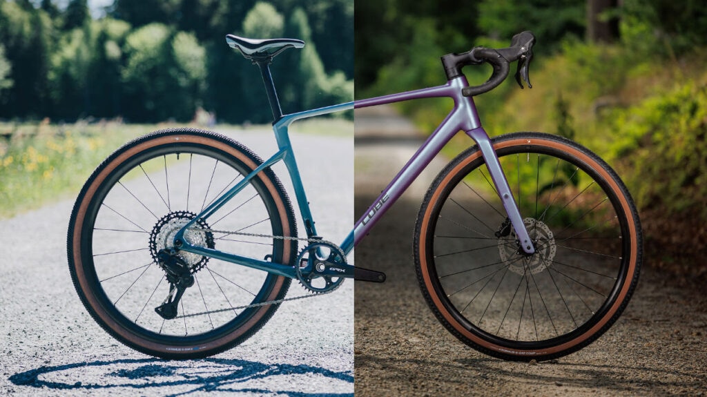 Die Cube Nuroad Gravelbikes im Vergleich