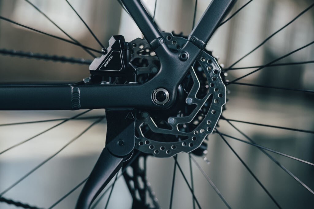 Cube Kathmandu 2027 Modelle Neuheiten im Vergleich Pro slabgrey´n´chrome Detailbild Hinterrad Zahnkranz Shimano