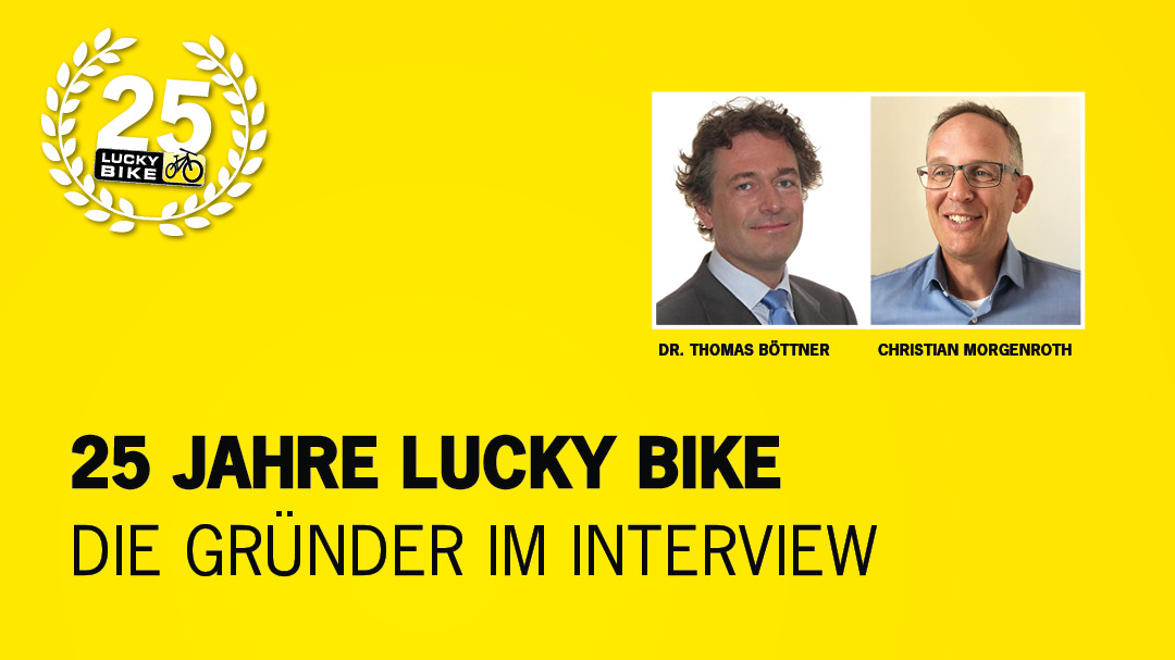 25 Jahre Lucky Bike - die Gründer im Interview