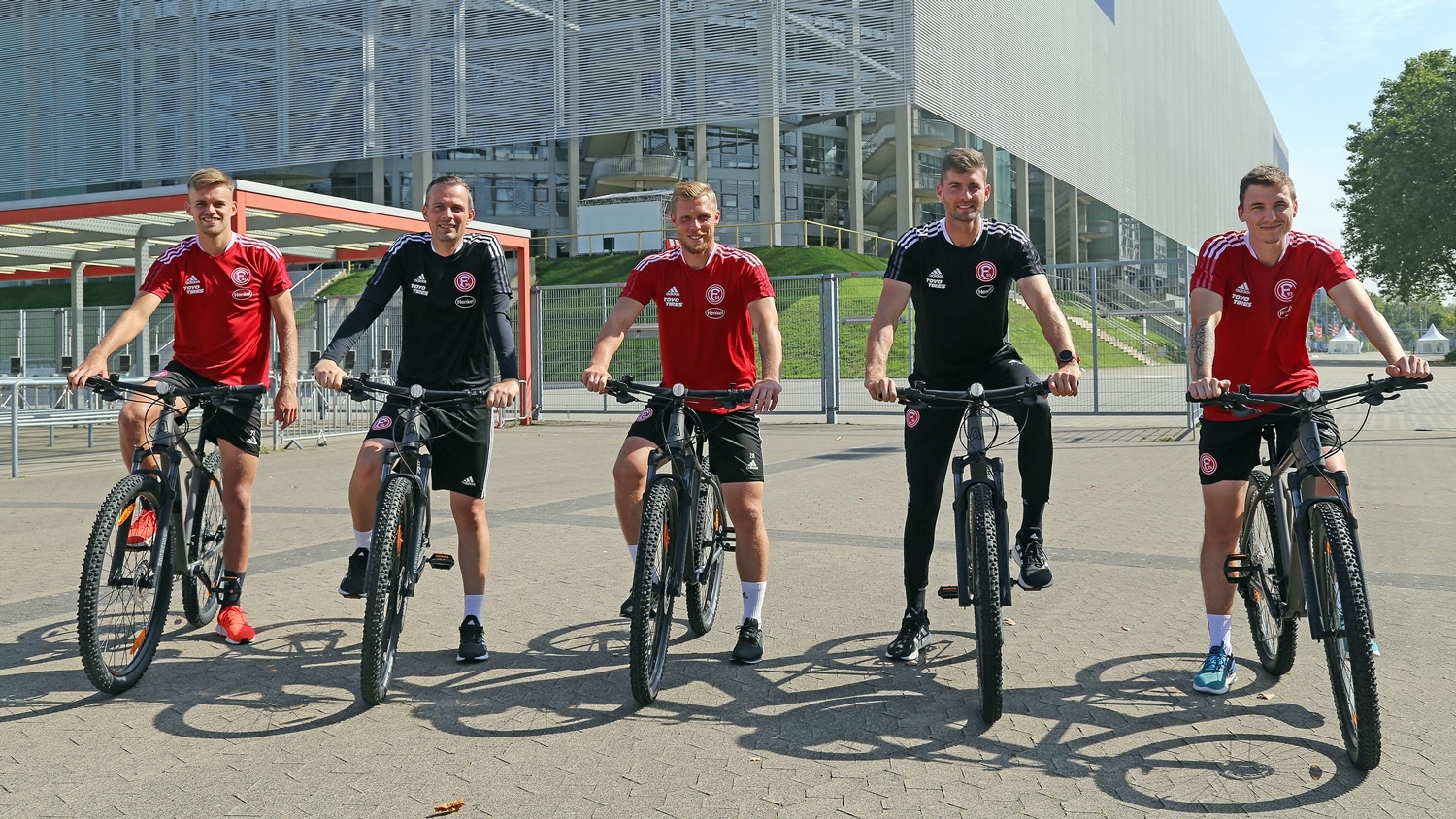 Fahrräder für Fortuna Düsseldorf