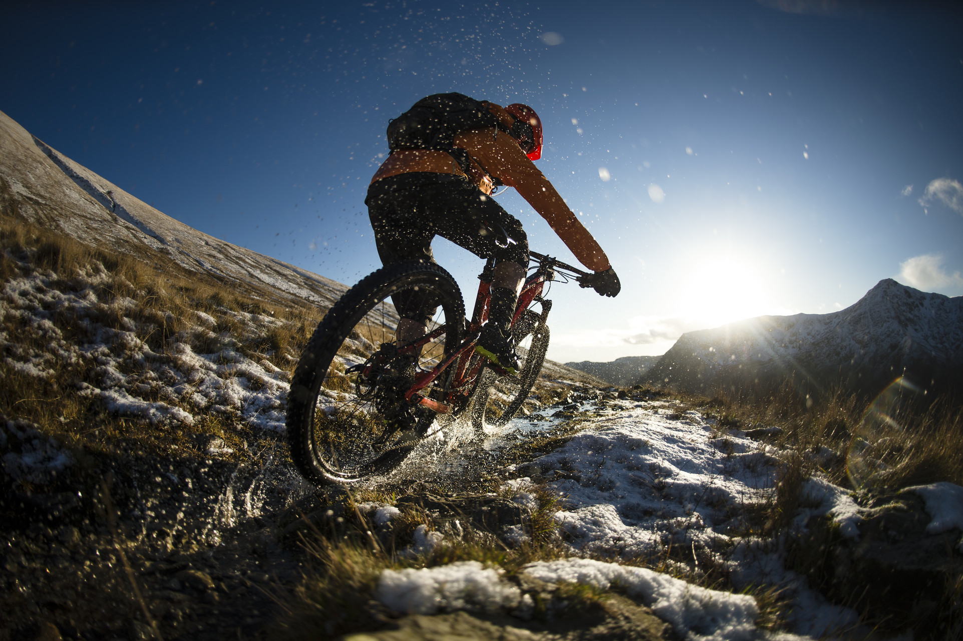 Radfahren im Winter