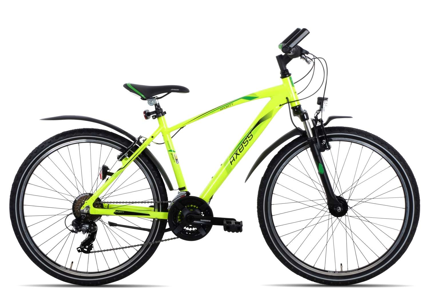 Axess Sporty 21 26 Boy 2018 | 50 cm | neon yellow