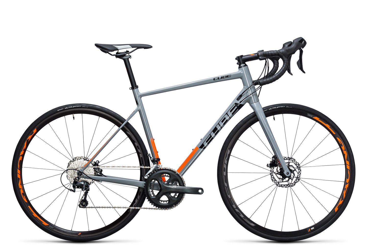 Cube Attain Race Disc 2017 | 50 cm | grey´n´flashorange