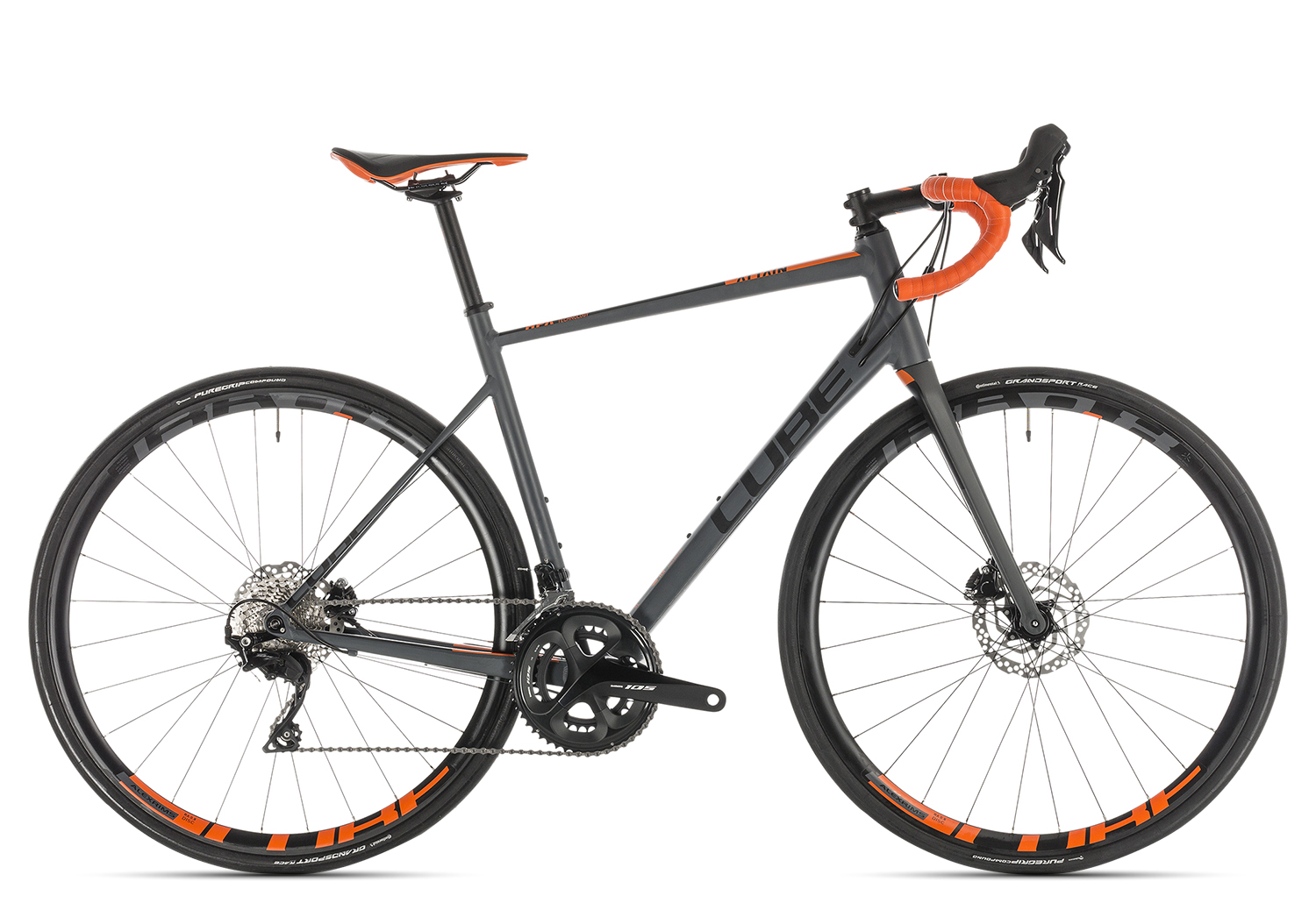 Cube Attain SL Disc 2019 | 50 cm | grey´n´orange