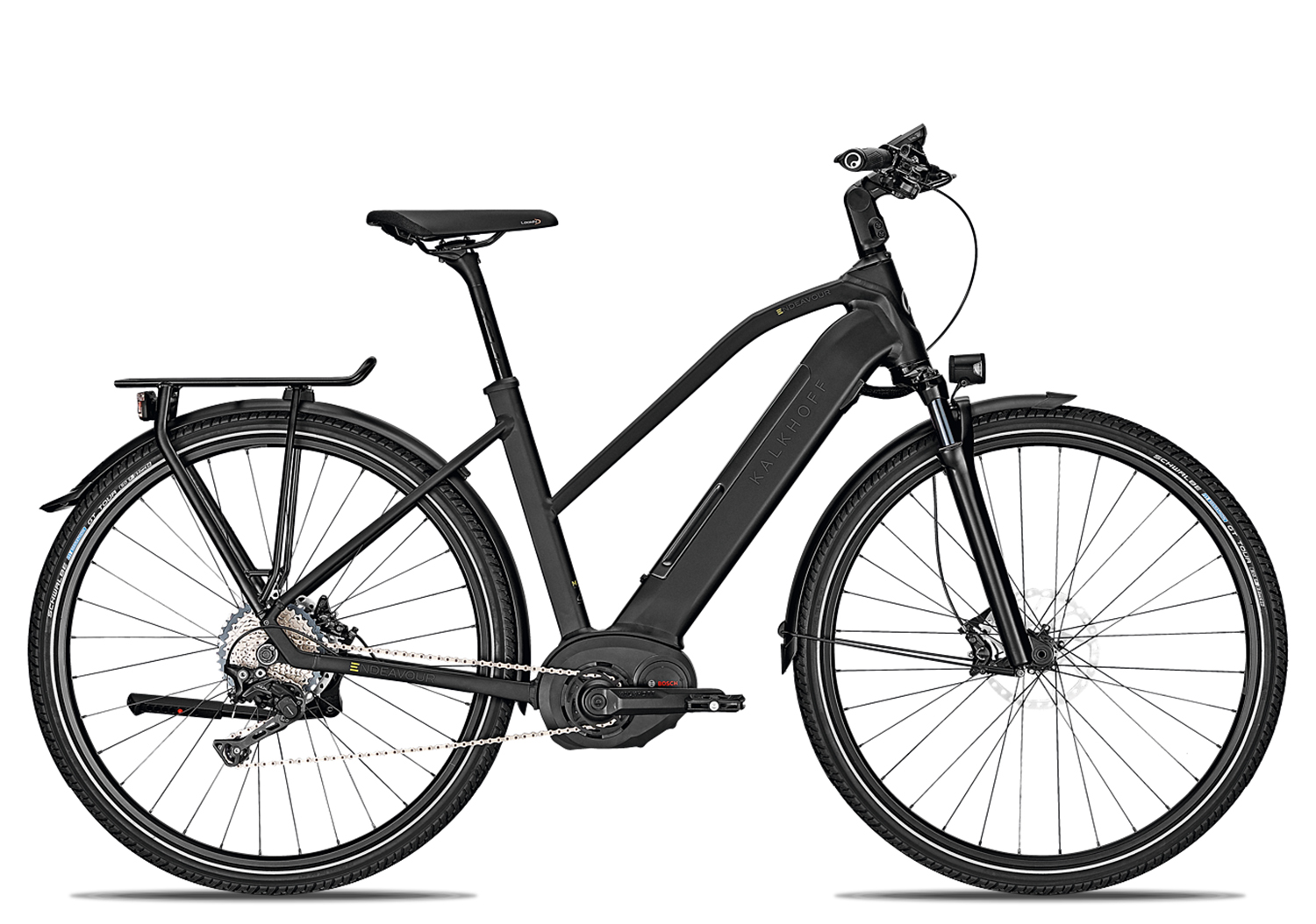 Kalkhoff ENDEAVOUR 5.B ADVANCE Trapez 2019 | 43 cm | black matt