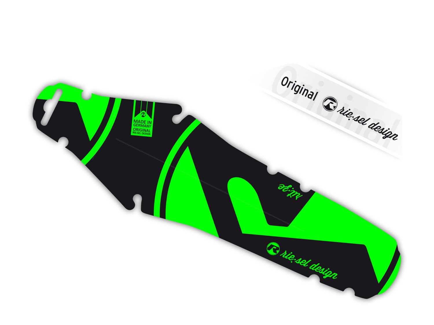 Rie:sel Design rit:ze Steckblech | unisize | green