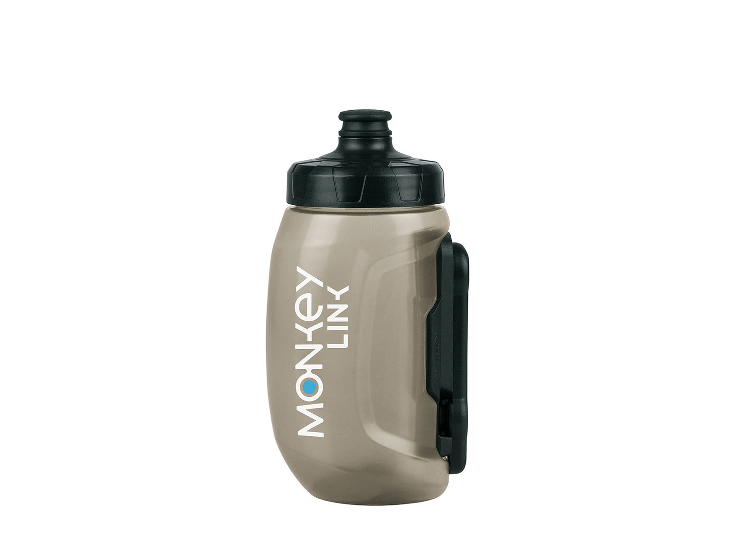 SKS MonkeyBottle inkl. Halter | 0,4 Liter | transparent