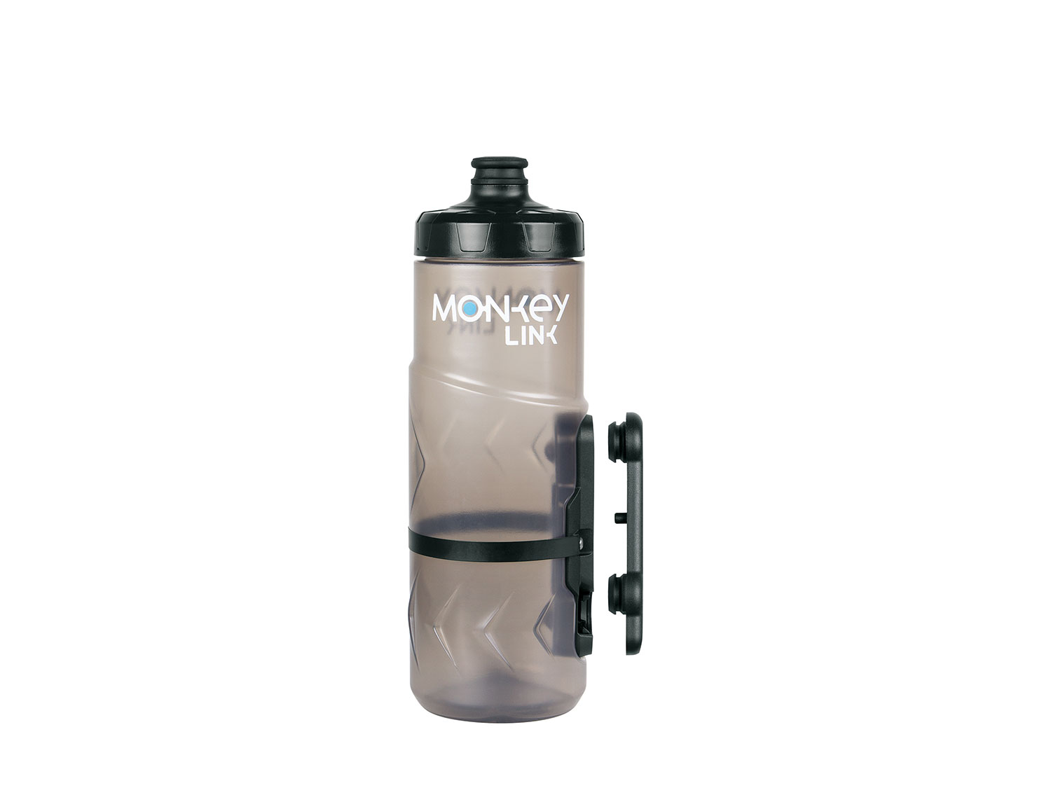 SKS MonkeyBottle inkl. Halter | 0,6 Liter | transparent