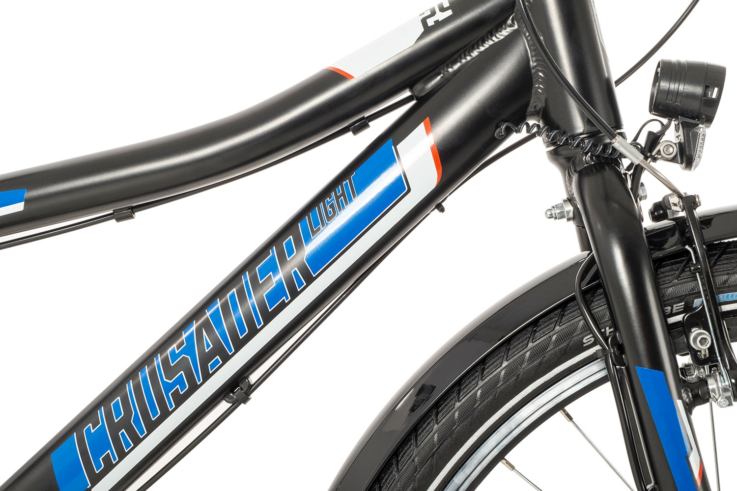 fahrrad crusader 24-8 alu light test